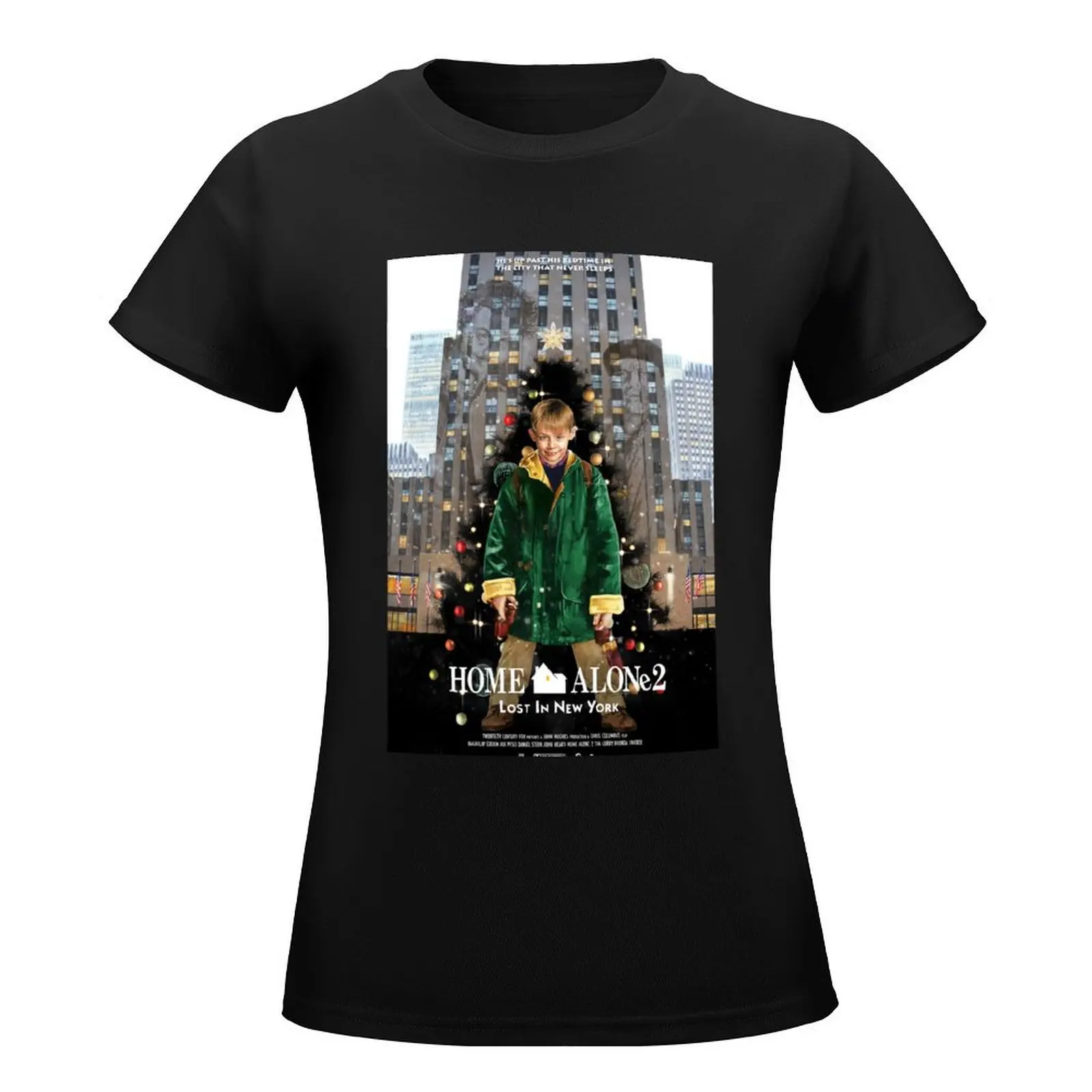 Kevin - Lost in New York T-Shirt Female clothing plus sizes customs anime Top Women