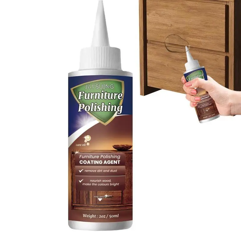 Wood Care Wax With Waterproof Furniture Polish Spray Wooden Scratches Remover Cabinets Cleaner Tool For Brightening Cabinets