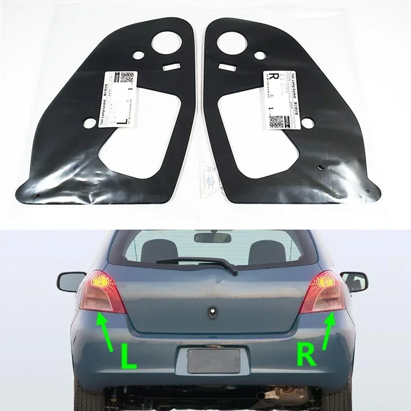 

Car Rear Bumper Headlight Tail Light Lamp Sealing Gasket For Toyota Yaris 2008 2009 2010 2011 2012