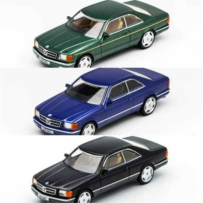 DCT 1:64 MB S Class C126 500SEC LHD Diecast Model Car