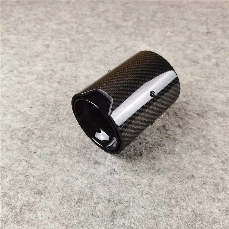 One Piece Full Glossy Black Exhuast Pipe For BMW M2 M3 M4 M5 M6 F06 F12 F32 F36 F40 M Performance Muffler Exhaust Tip Tailpipe