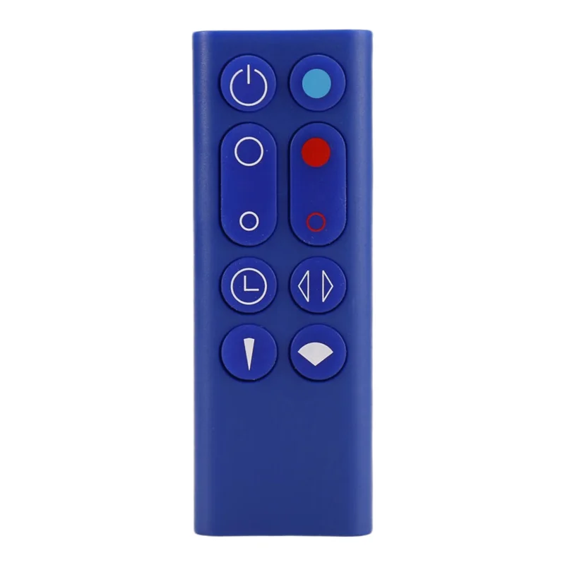 A01V-1 pièce purificateur d'air ventilateur sans feuilles télécommande en plastique télécommande adapté pour Dyson AM09 HP00 HP01 bleu
