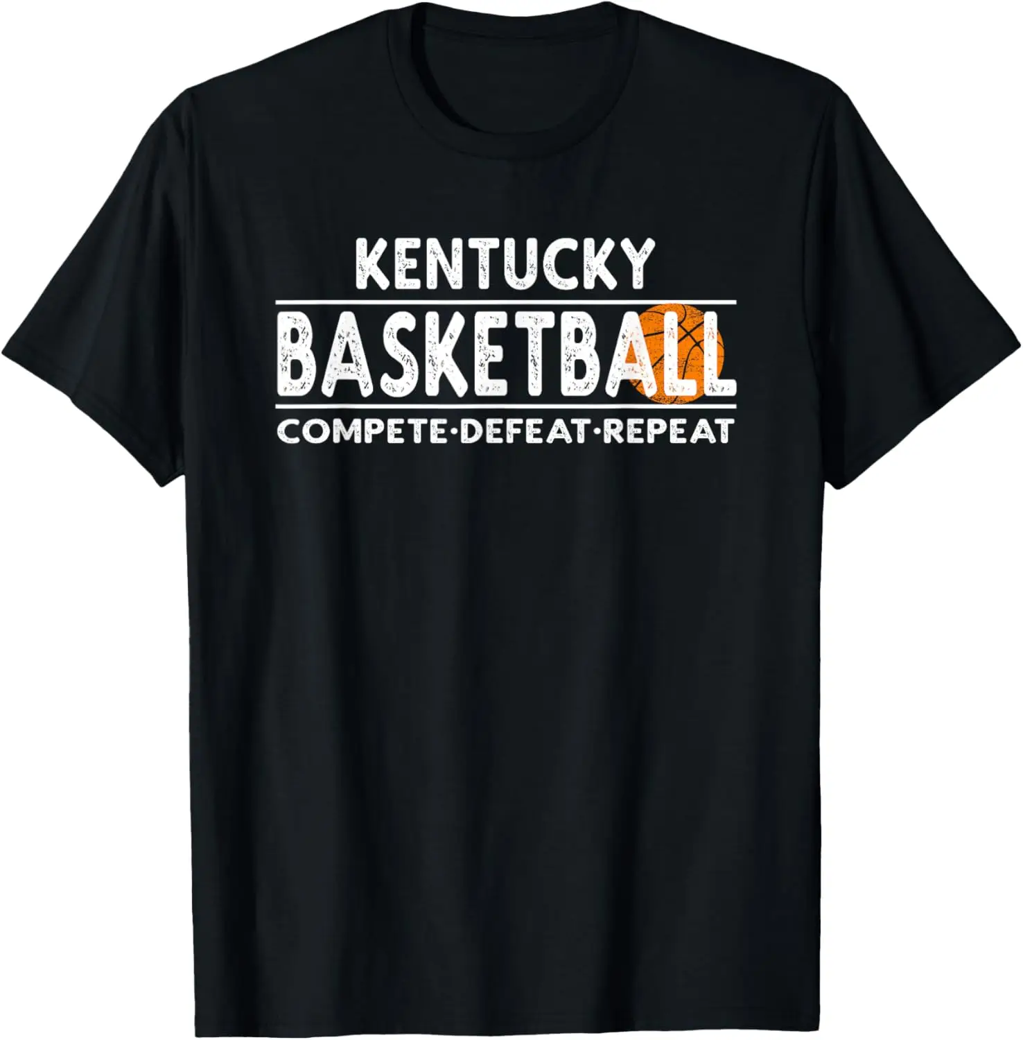 Kentucky Basketball - Compete Defeat Repeat T-Shirt