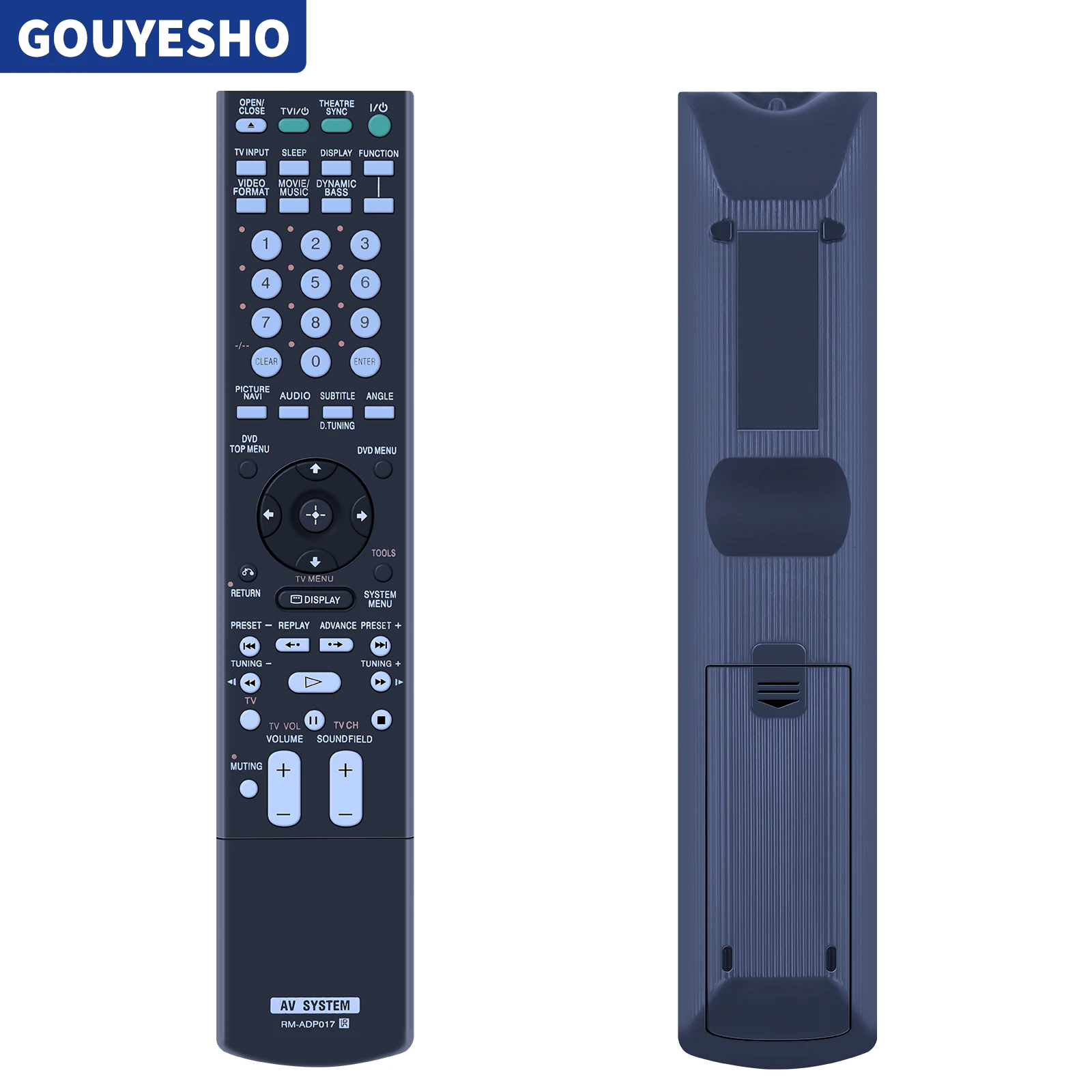 New RM-ADP017 Replaced Remote Control fit for Sony DVD Home Theater System DAV-DZ850KW DAVDZ850KW