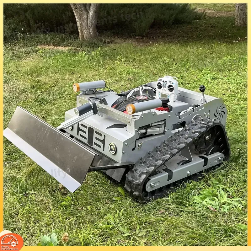 Remote Control Lawn Mower Robot GPS Navigation Automatic Grass Cutter Smart Garden Tool Wireless RC Mowing for Yard