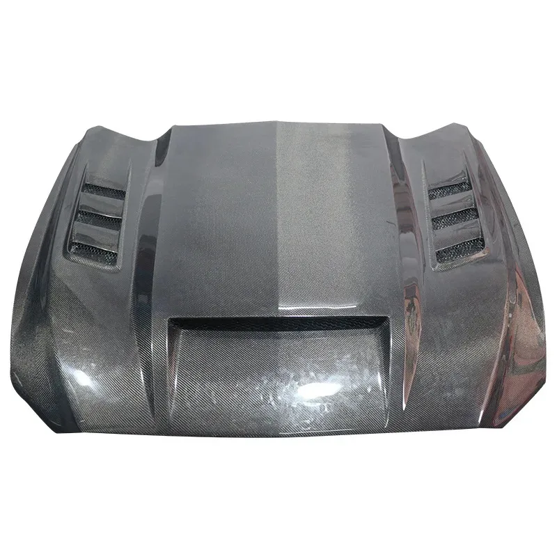 

New MRD Carbon Fiber Hood For Mustang 2015-2017 TF Style Real Carbon Fiber Hood Regular Style Carbon Fiber