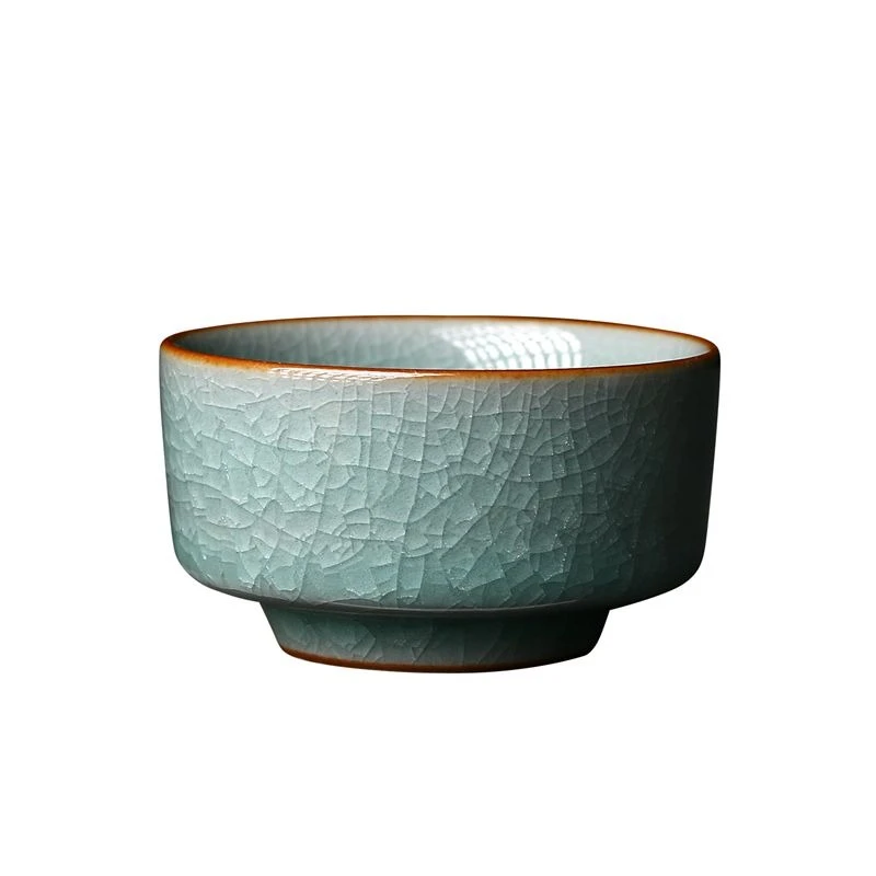 

Ice crack teacup, trash broken teacup, kung fu tea, tea tasting cup, straight cup