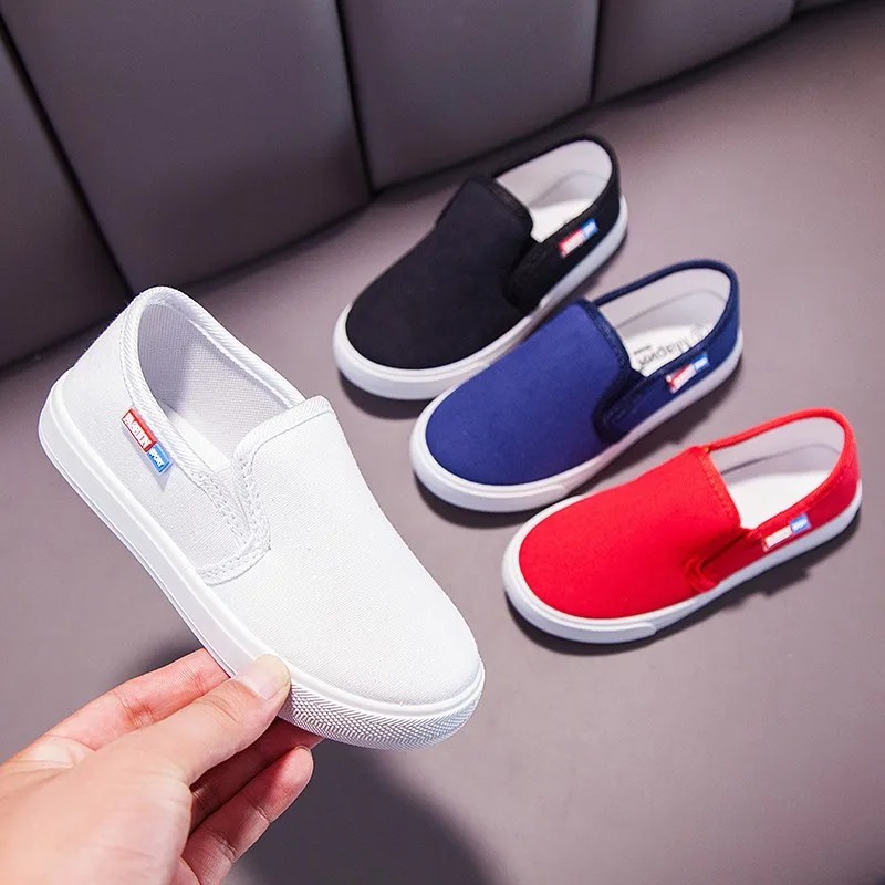 2024 Children Canvas Shoes Breathable Board Shoes Baby Girl Shoe Casual Sneakers for Boy Kids Soft Sole Boy Shoes Tenis De Niña