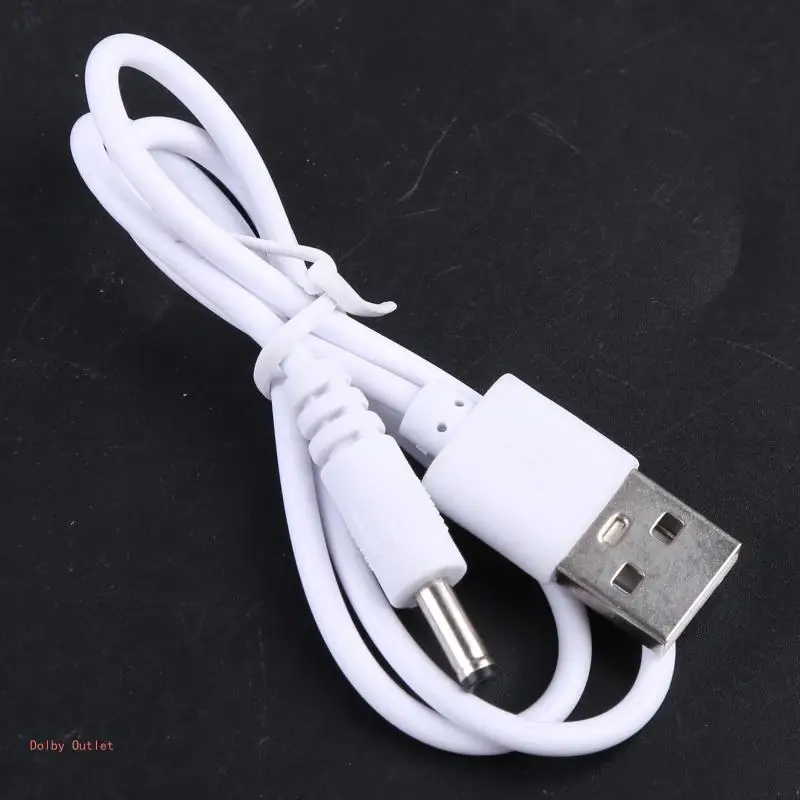 Cho 3.5X1.35mm Nữ sang USB 2.0 Một Đầu Nối Nam Cáp Nguồn cho