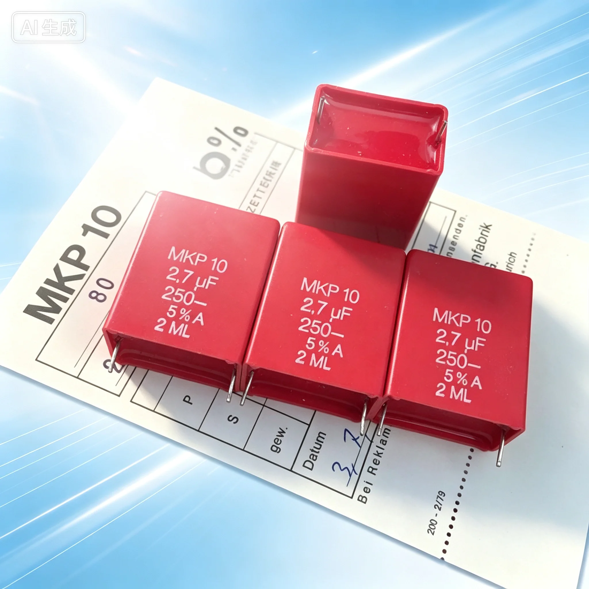 Divider for WIMA MKP10 2.7UF 250V Vintage Non-Polar Hi-Fi Capacitor  10pcs