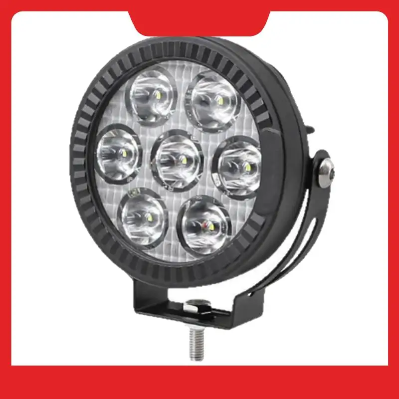 Luz LED de trabajo para motocicleta, foco antiniebla, lámpara de conducción para faro de motocicleta, 12-60V