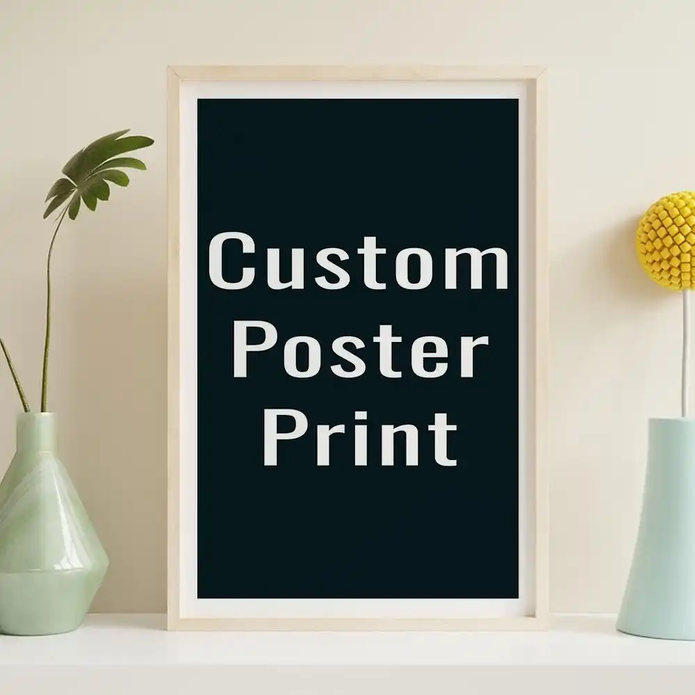 Benutzerdefinierter Druck auf Leinwand, Gemälde, Wandkunst, Poster, Bilder für Wohnzimmer, Heimdekoration, wasserfeste Malerei, individuelle Geschenke