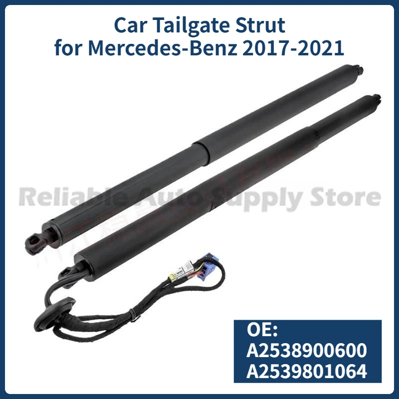 1 Pair of Car Tailgate Strut A2538900600 A2539801064 Trunk Electric Tailgate Support Rod for Mercedes-Benz 2017-2021