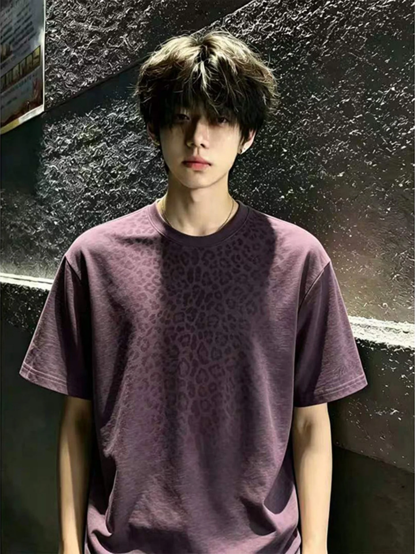 Cleanfit American Style Ice Silk Men's T-Shirt Short Sleeve Breathable Quick Dry Sweat Absorbent Summer Thin Sportswear
