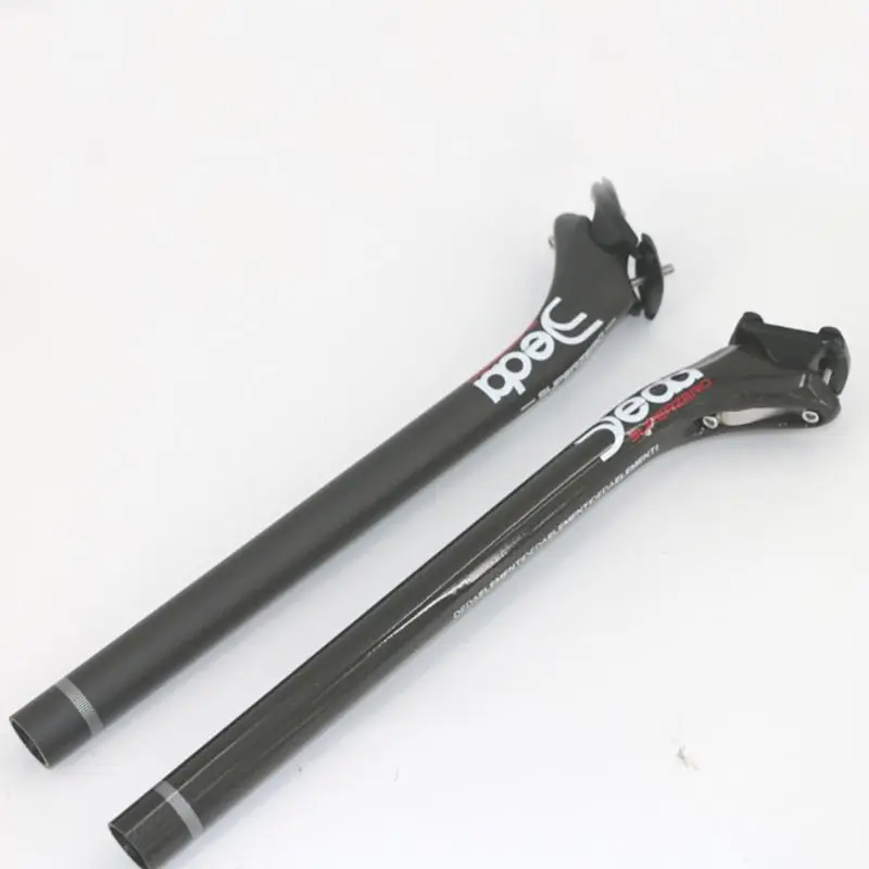 Neueste jeda Rennrad 3k matt glänzend Voll carbon Faser Fahrrad Sattelstützen 25mm Offset Mountain MTB Teile 350/400mm – Detail 1