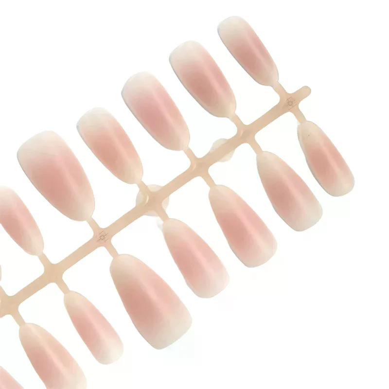 30 قطعة أحمر الخدود اللون الأظافر وهمية للإزالة الأظافر كاذبة يمكن ارتداؤها اضغط على الأظافر وهمية مسمار نصائح رسومات أظافر تمديد أدوات #4