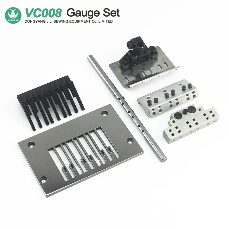 

6 needle 7mm x 12mm Gauge Set for Siruba VC008 Multi-Needle Sewing Machine