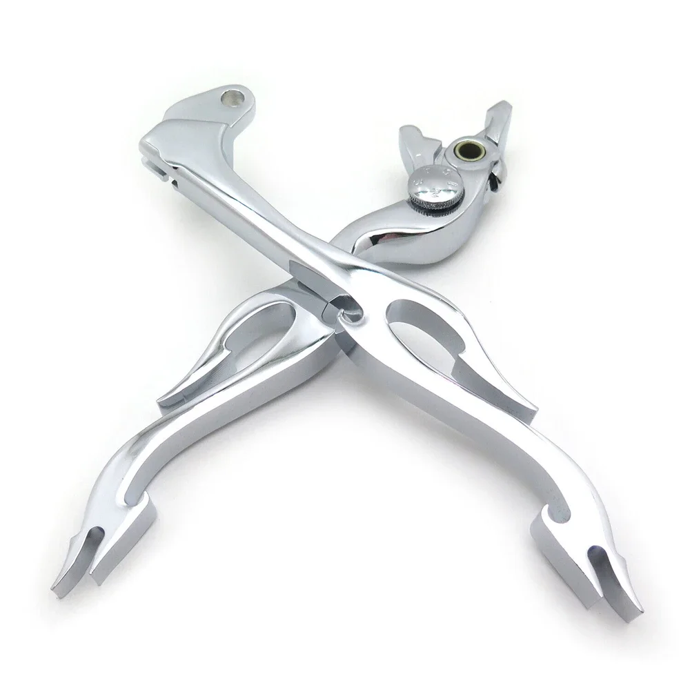 Brake Clutch Flame Levers For Suzuki GSXR 600 750 1997-2003 GSXR1000 2001-2004 TL1000S 97-01 Motorcycle Parts