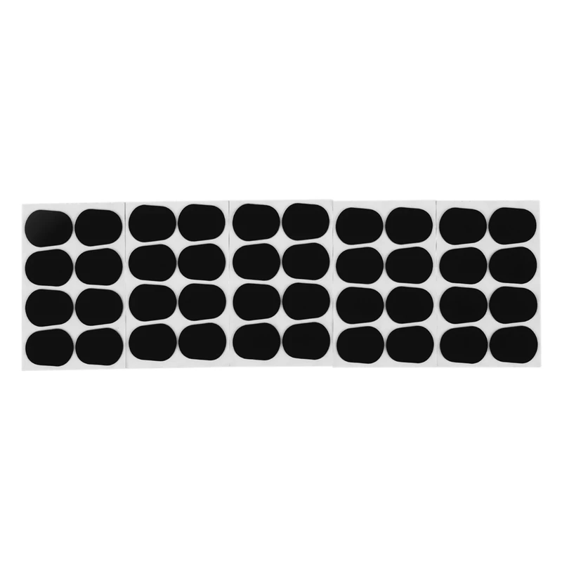 

ONGE 80 Pcs Sax Mouthpiece Cushions, 0.8 Mm Tenor/Alto Clarinet & Saxophone Mouthpiece Patches Pads