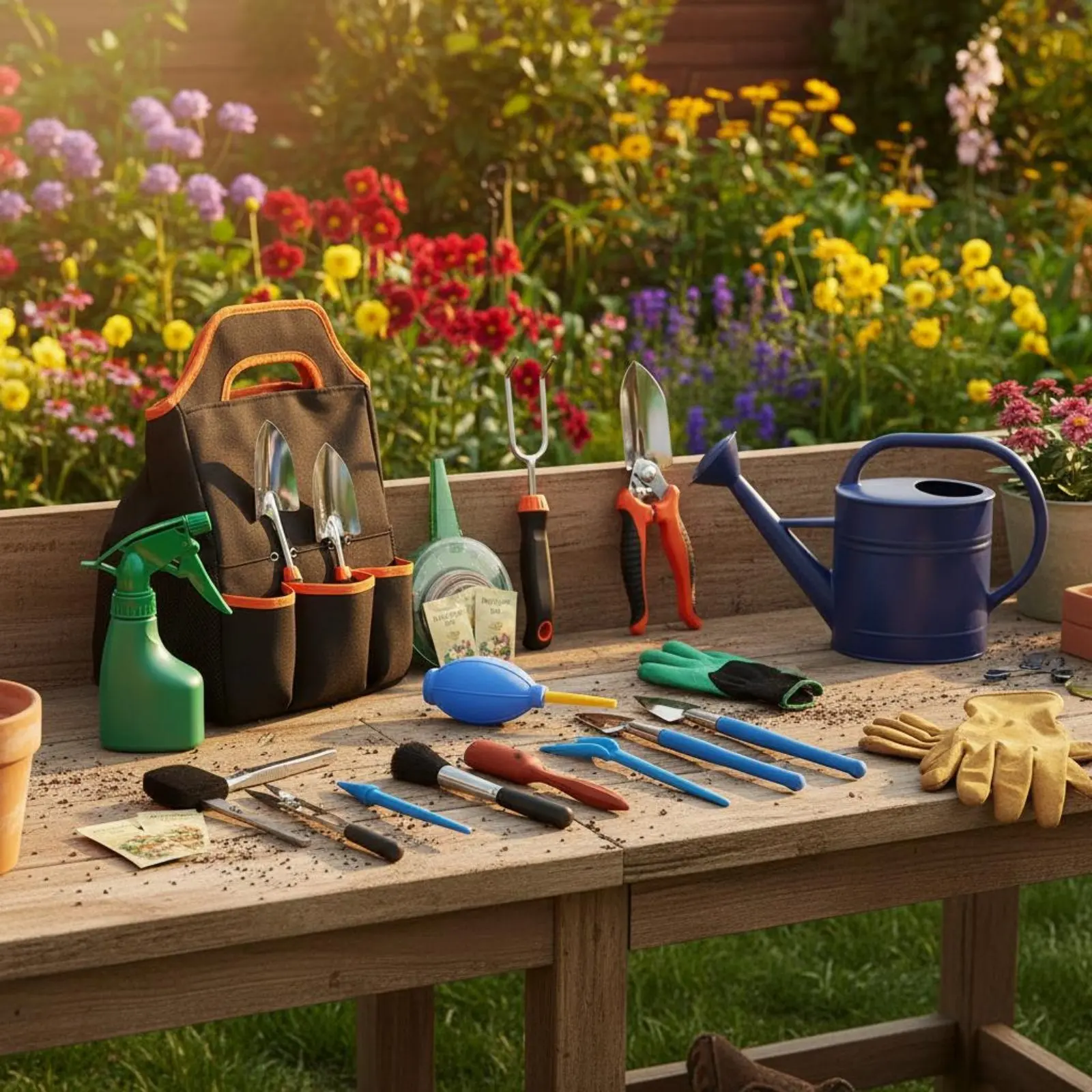 

Gardening Tool Set Rust Resistant Stainless Steel Garden Tools Garden Hand Tool Kit Ergonomic Handle for Male Gardeners, Yard