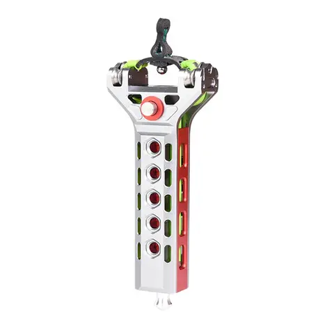 Outdoor Portable EDC Metal Camping Tool CNC Material Automatic Loading Rapid Fire Launch Toy