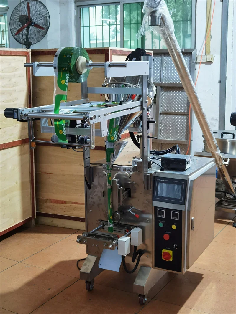 Automatic Auger Filling Bagging Instant Drink Cocoa Coffee Stick Packaging Machine Packing Powder Packing Machine