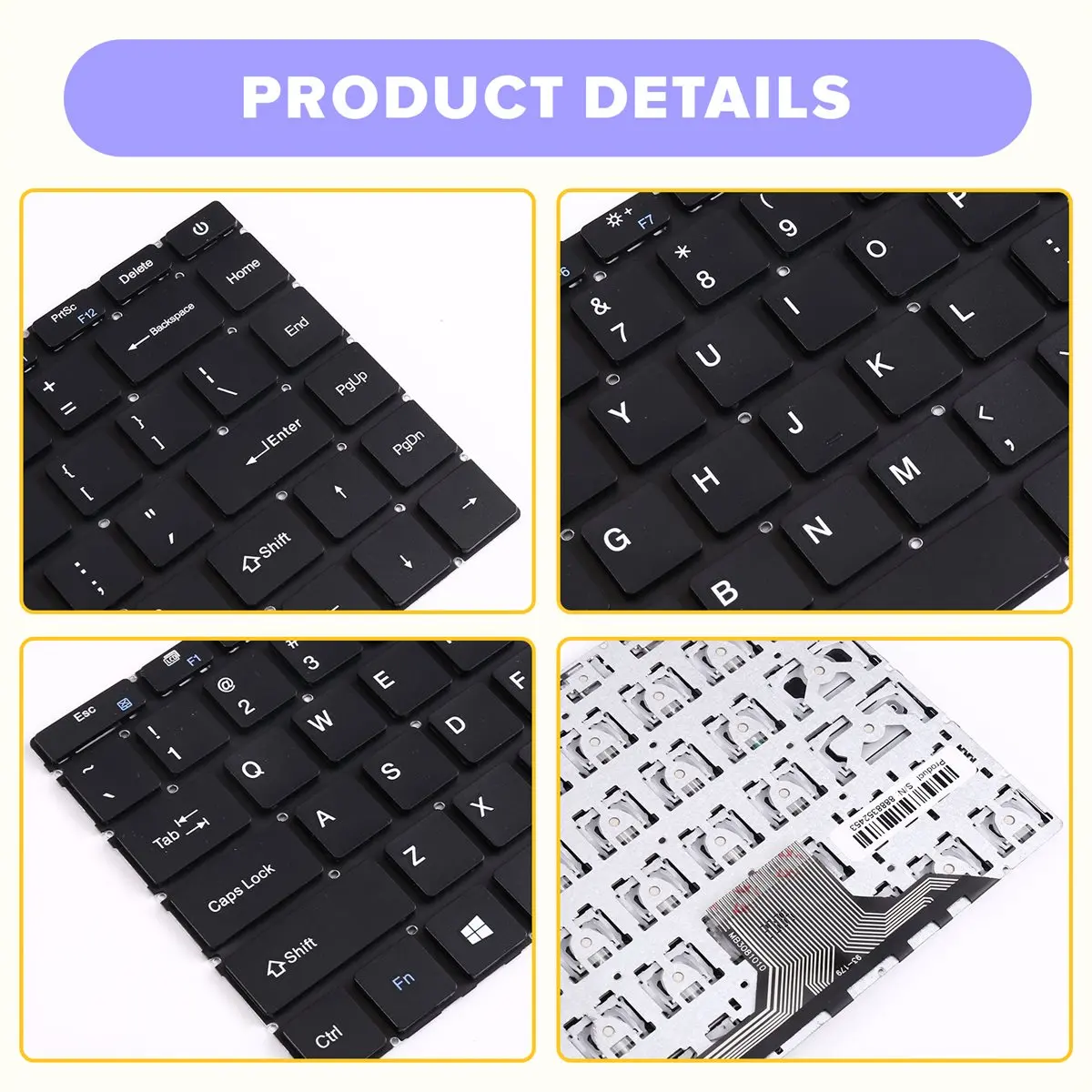 

(A26M) US English Keyboard for INSYS 14P WHA-14P2 MB3081010 93-179 Laptop Standard Replacement Keyboard for INSYS 14P2