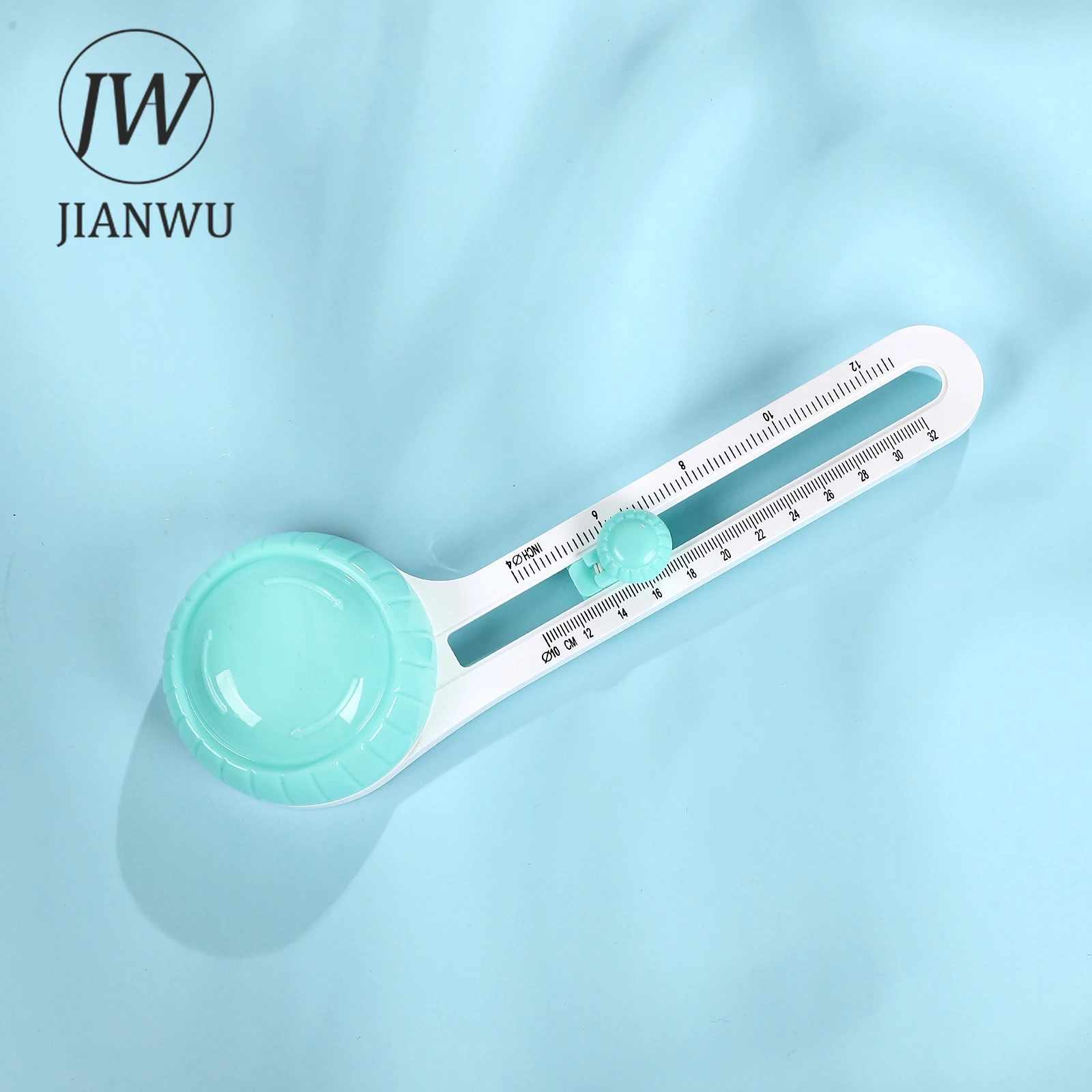 JIANWU 다기능 마카롱 컬러 360 °   저널 재료 회전식 원형 종이 절단기 창의적인 학생 용품 문구류