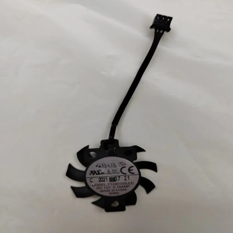 2pcs  FOR EVERFLOW T124010SU Asrock Taiji x570 motherboard silent cooling Original FAN