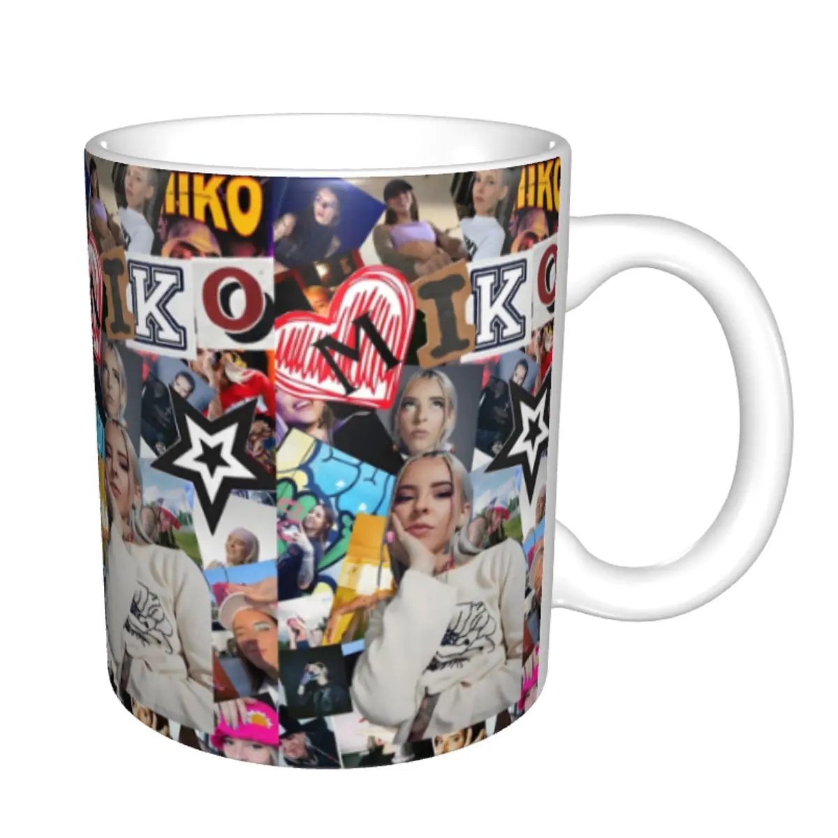 Customized Singer Y-young Miko Mug DIY Ceramic Milk Tea Coffee Cup
