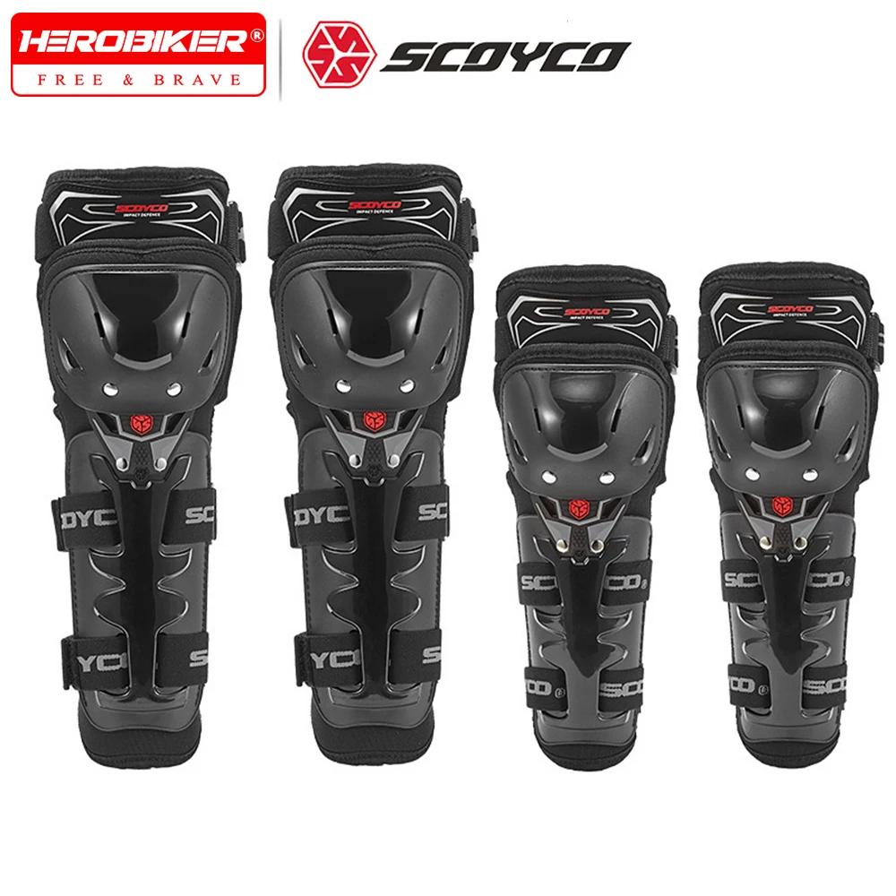 Motorcycle Riding  Off-road Racing Bike Riding Knee And Elbow Protection Four Piece Set Anti Fall Protective Gear