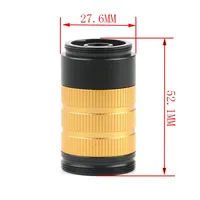 Industry Microscope Camera C-mount MINI 1-50X Zoom Lens 40/50mm Ring Adapter For HDMI USB VGA Video Camera