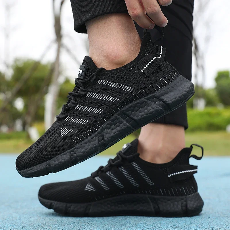 

Breathable Men's Casual Shoes Outdoor Women's Walking Shoes Anti Slip Men's Sports Flat Bottom Vulcanized Shoes Tennis Loafers