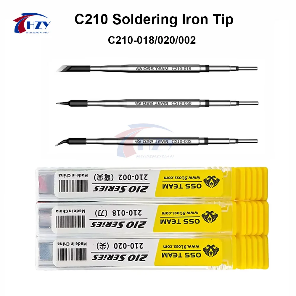 

Наконечник для паяльника OSS C210 C210-020/018/002, универсальный, черный, алмазный, для точной пайки и ремонта, для JBC T210 T80 HS02B Soldor