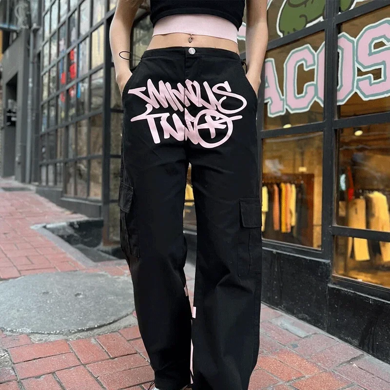

Minus Two Cargo Shorts Trousers Y2k Hip Hop Fashion Men Women Gym Basketball Sport Multi-pocket Style Minustwo Long Pants