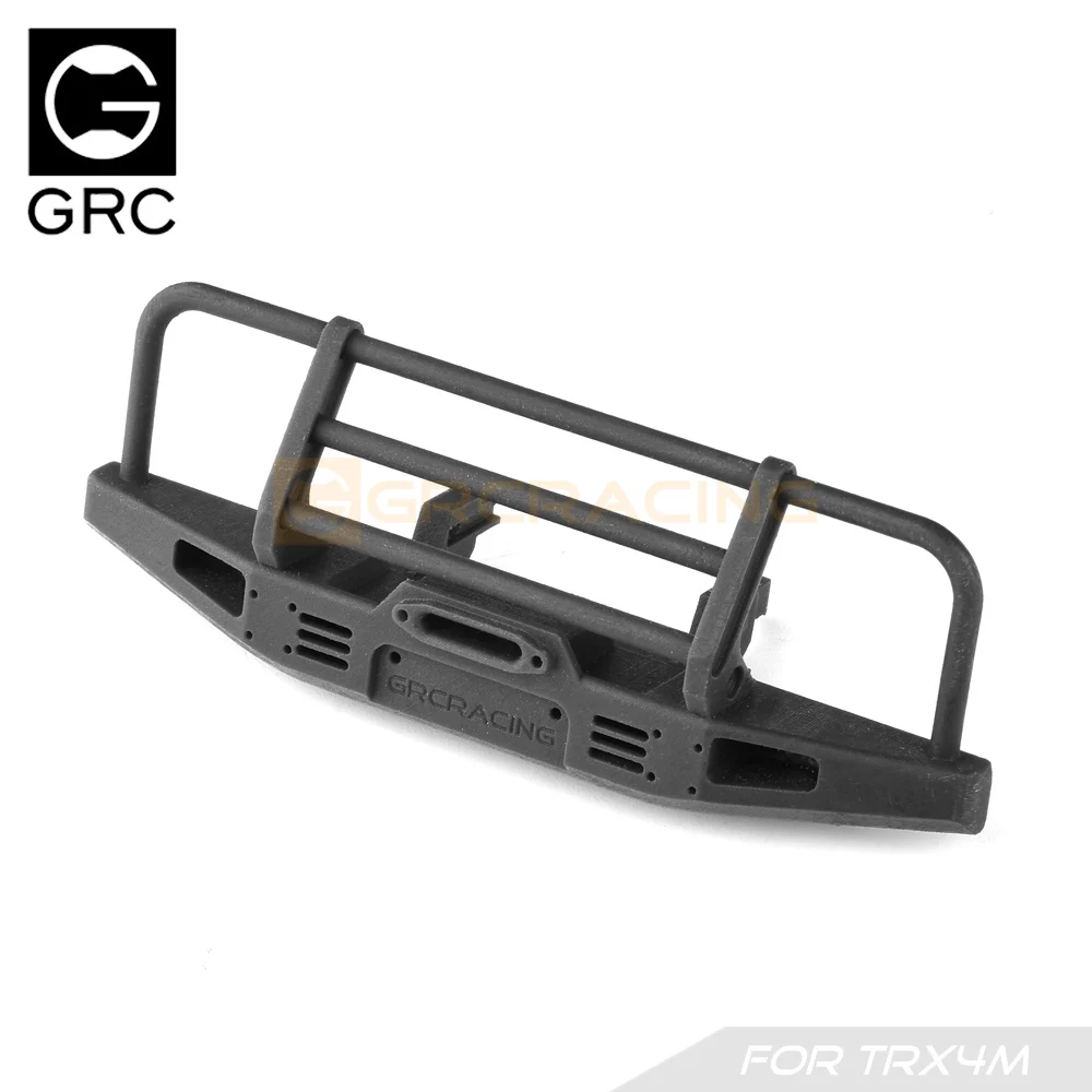 1/18 Voorbumper 3d Afdrukken Front Watertank Grille Voor Trax/als Trx4-m Defender Trx4m Rc Crawler Auto upgrade Accessoires