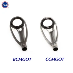Original Fuji Top Tip Ring 2pcs MG HG Stainless Steel Frame for Spinning or Casting Fishing Rod Guides