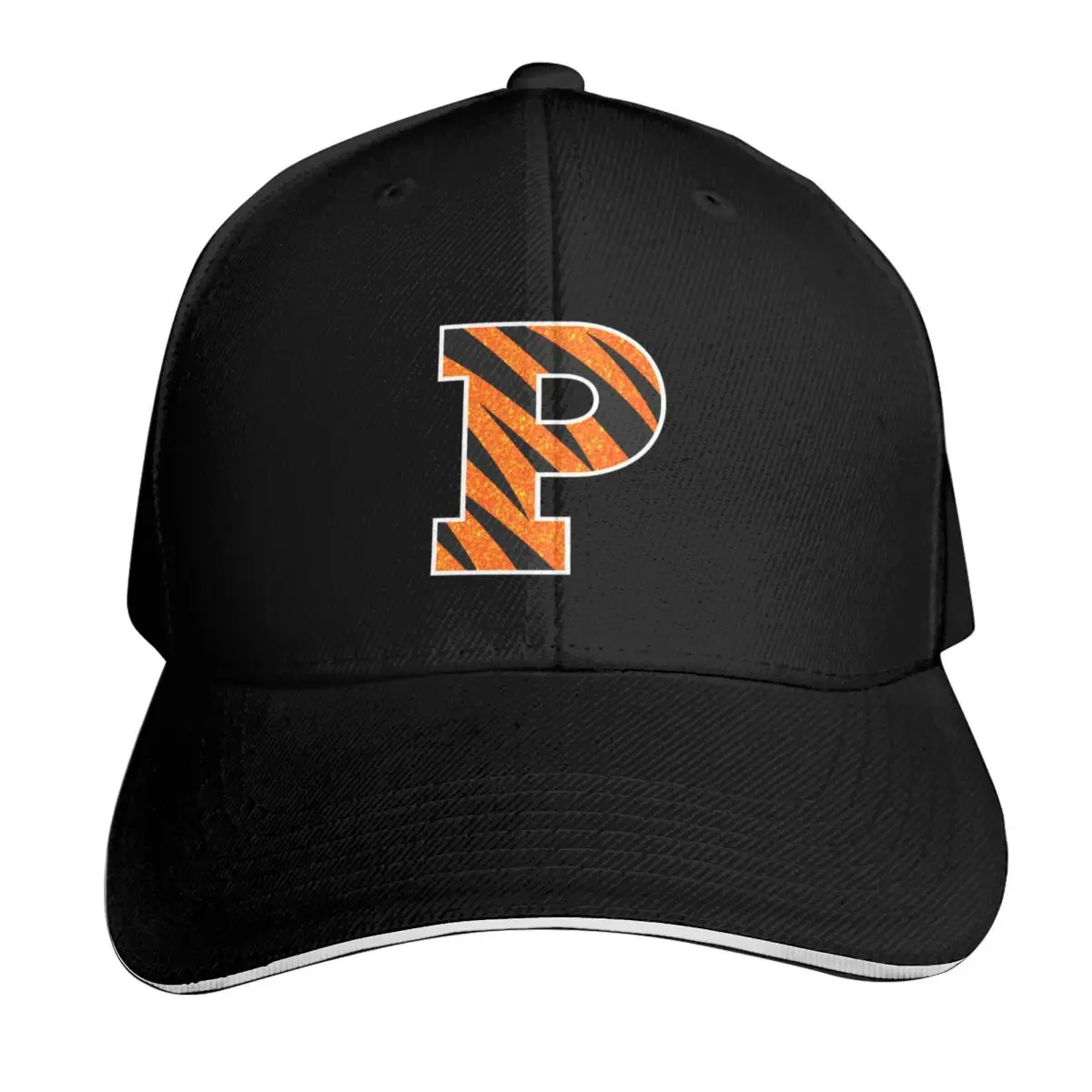 princeton logo Baseball Cap Snapback Flat Bill Strapback Dad Hat Six Panel Structured Crown