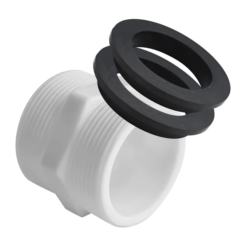 TURE Pool Hose Adapter 1.5 Inch For Intex  Pool Pump Hose With Ring Gaskets Swimming Pool Hose Adapter Replacement Parts