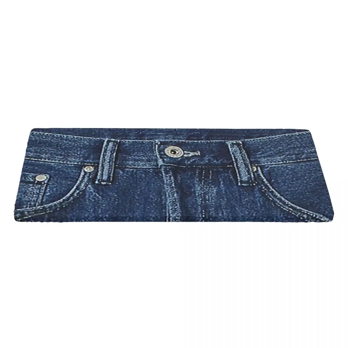 Blue Denim Classic Jeans Texture Custom Rectangular Tablecloth Oilproof Table Cover for Dining Events Table Cloth