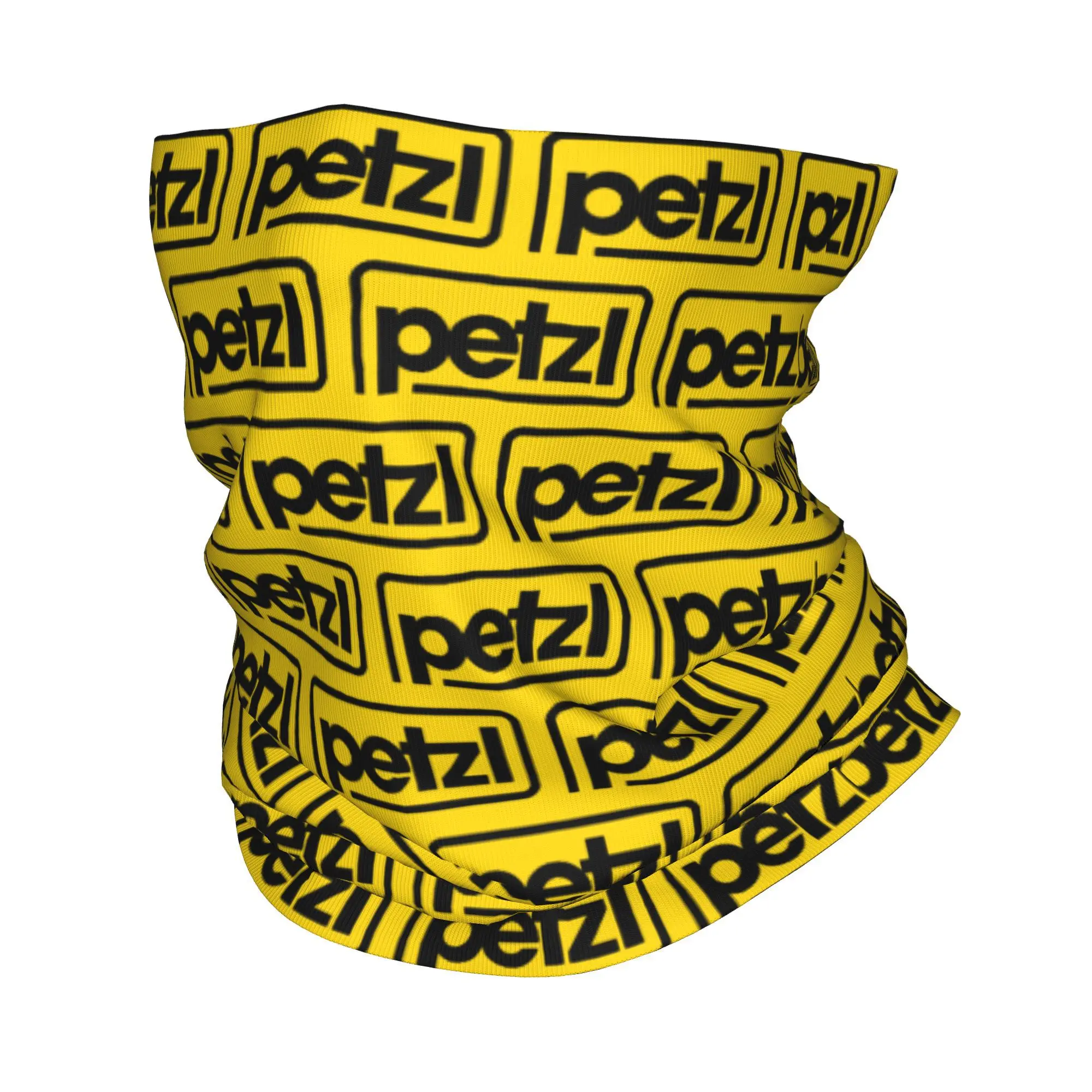 Pañuelo deportivo personalizado P-Petzls, calentador de cuello para mujeres y hombres, bufanda de tubo de esquí de invierno, polaina, diseño de logotipo clásico, cubierta facial