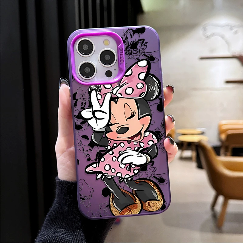 حافظة ديزني ميكي ميني ماوس لهاتف شاومي ريدمي A5 A4 A3 A3X A2 A1 Plus 13X ريدمي K80 Ultra K70 K70E K60 K60E K50 K40 K40S K30 #5