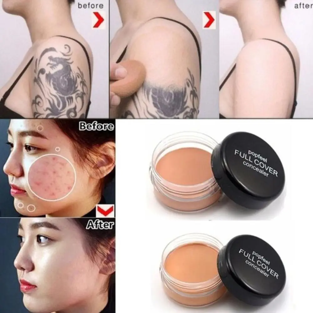 Beauty Tool Natural Oil Control Make Up Contouring Cream Wrinkle Foundation Cream Cosmetic Base Primer Face Concealer