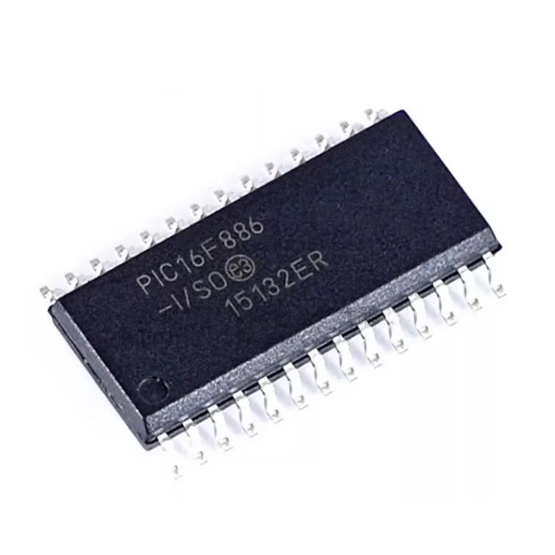 

1PCS PIC16F886-I SO PIC16F886 SOP-28 Plastic protective casing