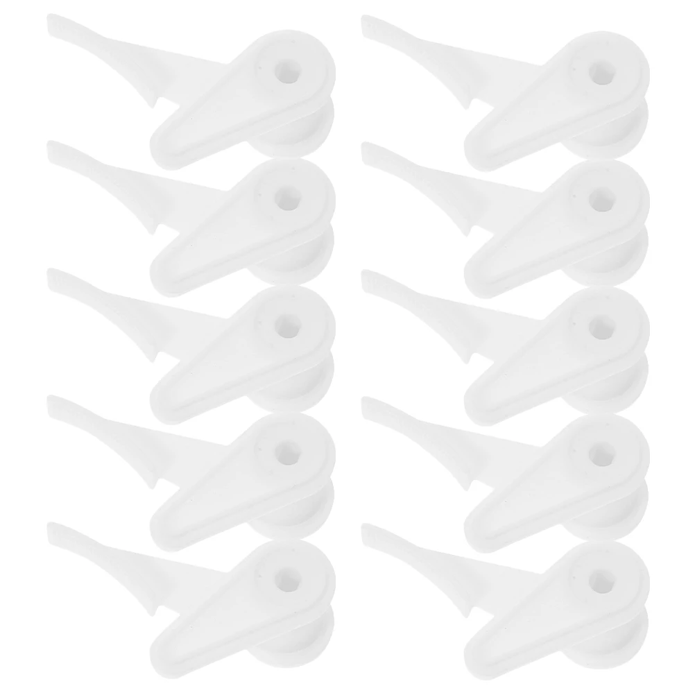 

20 pcs Lampshade Clips Lighting Accessories LED Bulb Clip Detachable Shade Holder White Plastic Flush Mount Ceiling Hardware