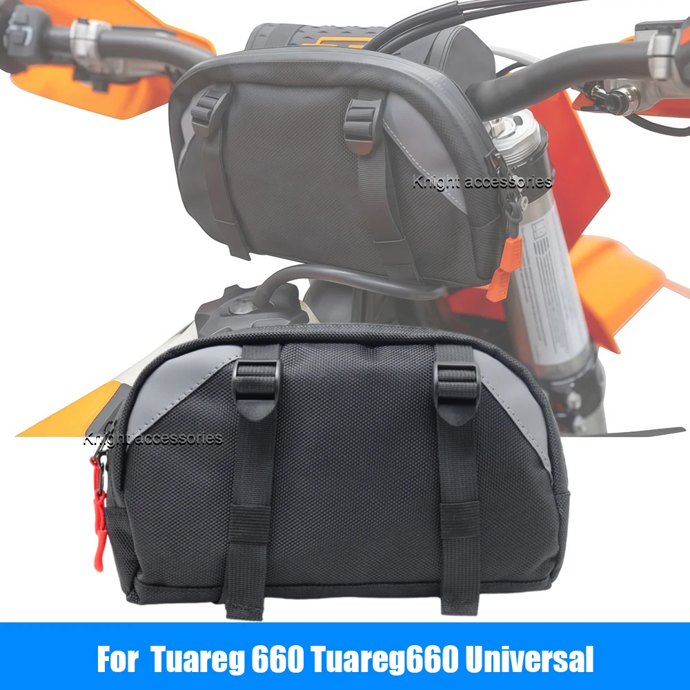 For Tuareg 660 Tuareg660 Universal Motorcycle front handlebar bag multifunctional storage bag travel bag