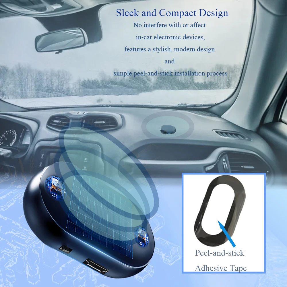 전자기 자동차 제설 장치, 동결 방지 제설기, 태양열 자동차 앞 유리 제설기, 서리 제거기, 1 개, 2 개, 3 개