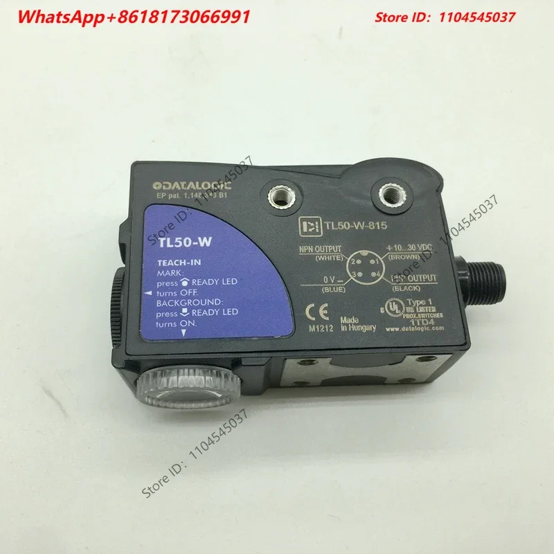 Original and authentic Datalogic Italian Di Si color sensor TL50-W-815