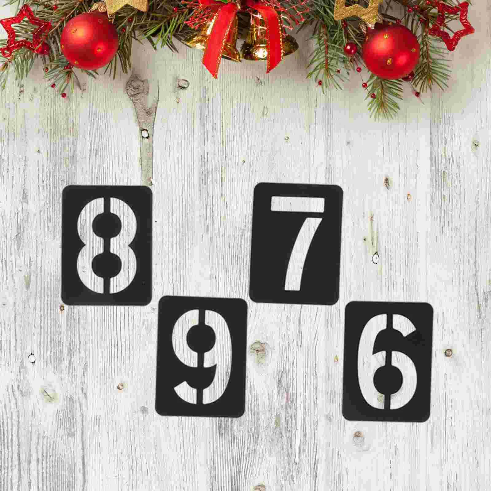 Letter Template Ruler Alphabet Stencils Letters for Painting Patterns Craft Number Large Mold Board