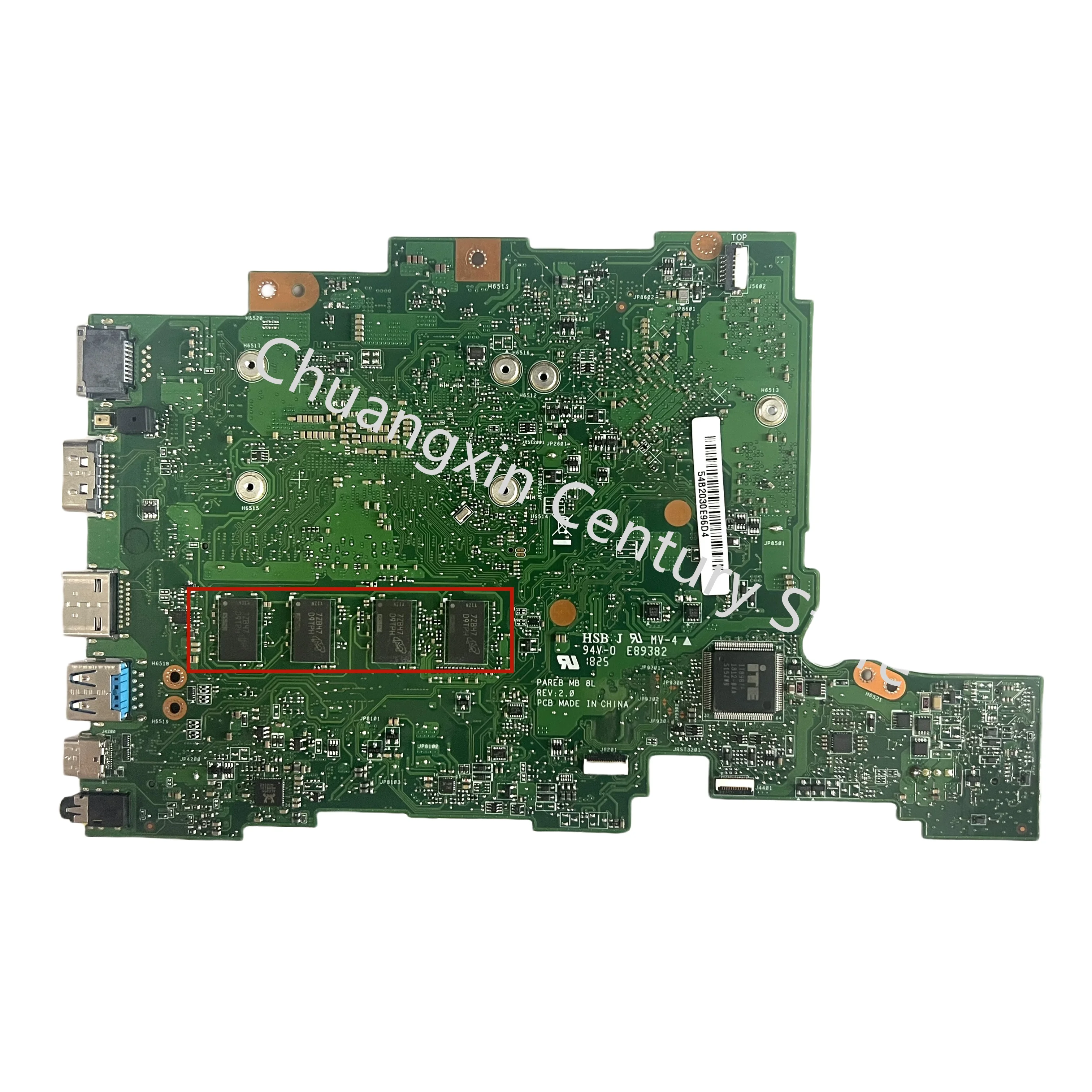 PAREB MB 8L REV: 2.0 motherboard suitable for ACER TX520 laptop with I3 I5 I7-8TH CPU 4G RAM MX130/940MX 2G GPU 100% testing